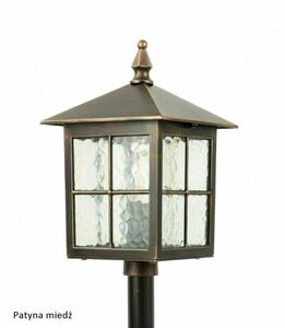 Vonkajšie stojace svietidlo SU-MA Venice čierna patina 76 cm K 5002/3/KW small 8