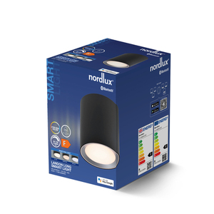 Stropné svietidlo Nordlux Landon Smart Long čierne LED 8 W 2110850103 small 1
