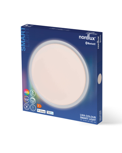 Skontrolujte Stropné svietidlá LivaSmart Nordlux LED plastové biele