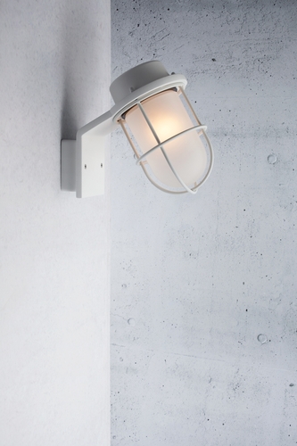 Skontrolujte Nástenné svietidlo MARINA Nordlux E27 20W Metal White