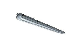 Prachotesné svietidlo Nordlux WORKS IP65 2×24 W, G13 LED v balení, 4220 lm, 4000 K, sivé, 155 cm, IK06 small 3
