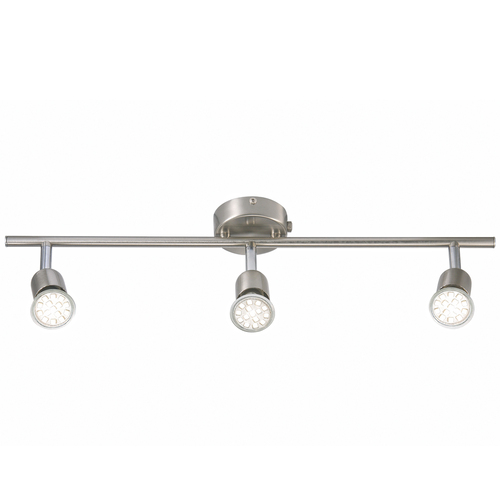 Skontrolujte Stropné svietidlo AVENUE Nordlux GU10 3X35W Kov brúsená oceľ