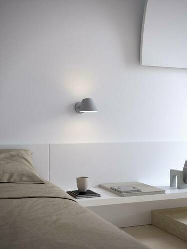 Skontrolujte STAY DFTP E27 60W hliníková sivá nástenná lampa