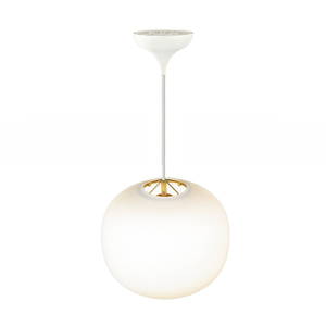 NAVONE DFTP E27 40W sklenená závesná lampa biela small 3