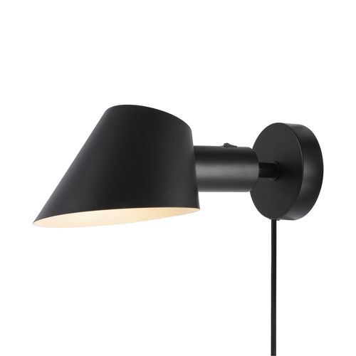Skontrolujte STAY DFTP E27 60W hliníková nástenná lampa čierna
