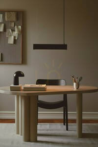 Závesné svietidlo DFTP Beau 50 čierne, 50 cm, S14S 8 W small 5