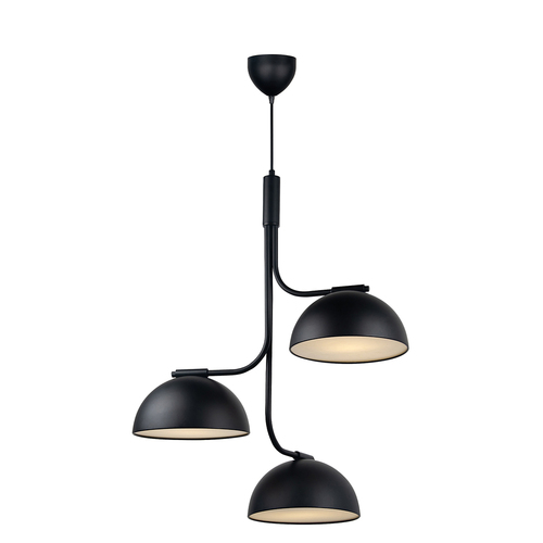 Skontrolujte TULLIO DFTP E14 3x25W Kovová závesná lampa čierna