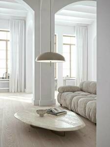 VERSALE DFTP E27 2x15W Kovová hnedá závesná lampa small 1