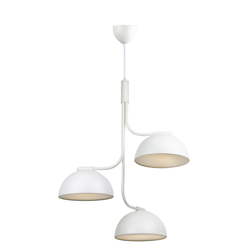 Skontrolujte TULLIO DFTP E14 3x25W Kovová biela závesná lampa