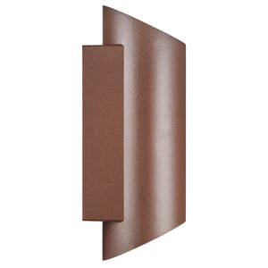 Hliníkové hrdzavé nástenné svietidlo NICO Nordlux GU10 2x35W small 2