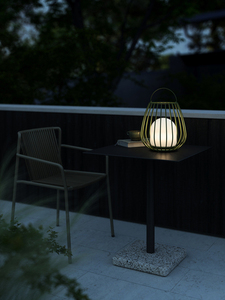 Jim Nordlux LED kovová batériová lampa zelená small 0