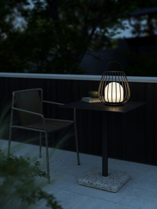 Prenosná akumulátorová lampa Nordlux Jim To-Go LED 3 W 300 lm 2700 K IP54 čierna 30,3 cm small 0