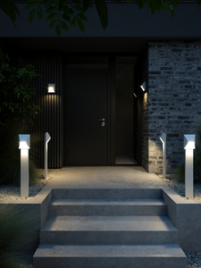 PONTIO záhradná lampa Nordlux GU10 25W Hliníková biela small 1