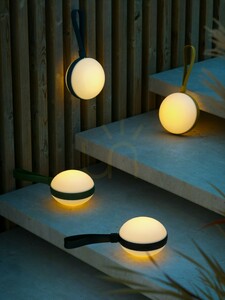Nabíjateľná LED lampa Nordlux Bring To-Go 12, bielo-čierna, 2700 K small 4