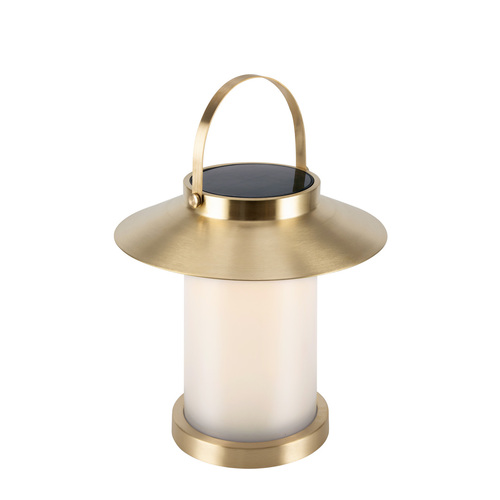 Skontrolujte TEMPLE Nordlux SolarLed mosadzná lampa na batérie