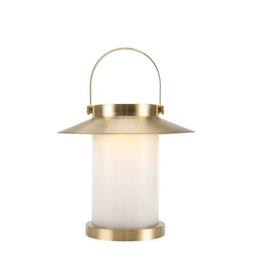 Skontrolujte TEMPLE Nordlux SolarLed mosadzná lampa na batérie