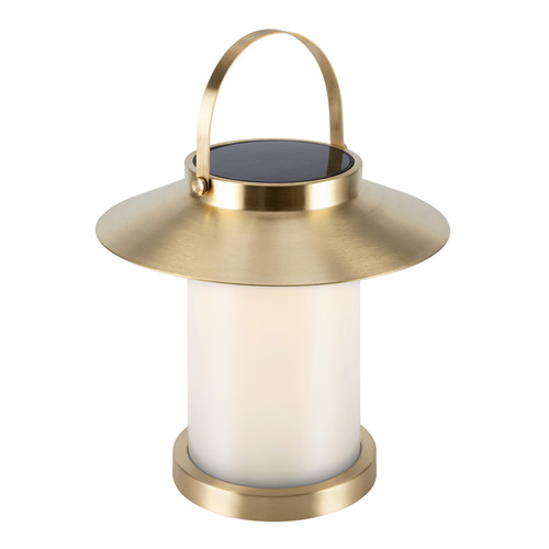 Skontrolujte TEMPLE Nordlux SolarLed mosadzná lampa na batérie