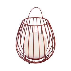 Jim Nordlux LED kovová batériová lampa červená small 2