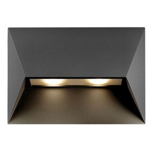 Vonkajšie nástenné svietidlo Nordlux Pontio čierne hliníkové 2xGU10 25W small 1