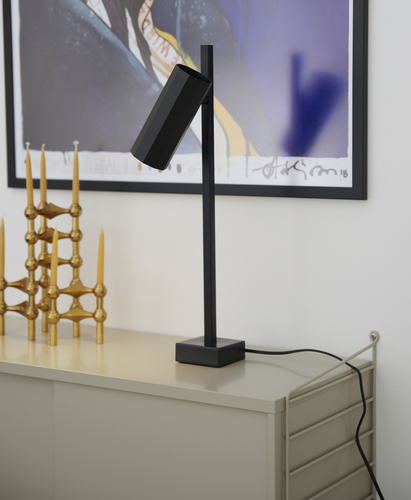 Skontrolujte Stolná lampa ALANIS Nordlux GU10 15W Kovová čierna