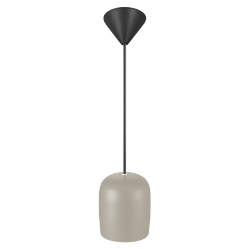 Skontrolujte NOTTI Nordlux E27 25W Kovová sivá závesná lampa