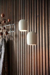 NOTTI Nordlux E27 25W Kovová sivá závesná lampa small 3