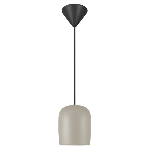 Skontrolujte NOTTI Nordlux E27 25W Kovová sivá závesná lampa