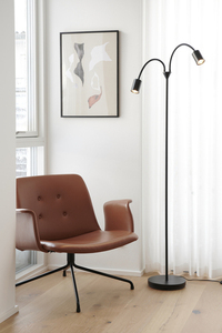 EXPLORE Kovová stojacia lampa Nordlux GU10 7W čierna small 0
