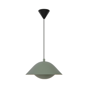 FREYA Nordlux E27 40W Kovová závesná lampa Dusty Green small 2