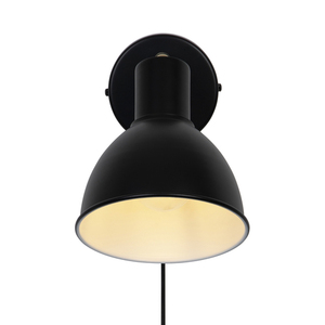 Nordlux POP nástenné svietidlo E27 18W kovové čierne matné small 3