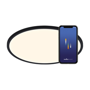 Plafón 42 cm OJA Smart LED CCT - čierny - NORDLUX small 0