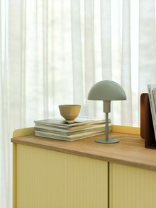 ELLEN Nordlux E14 40W kovová zaprášená zelená stolová lampa small 1