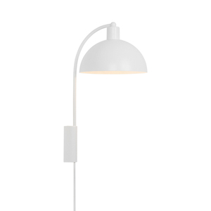 ELLEN Nordlux E14 40W kovová biela nástenná lampa small 1