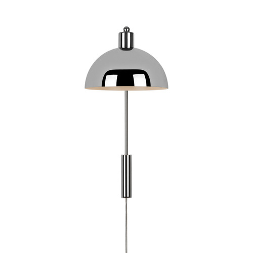 Skontrolujte ELLEN Nordlux E14 40W kovová chrómová nástenná lampa