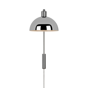 ELLEN Nordlux E14 40W kovová chrómová nástenná lampa small 1