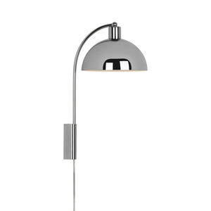 ELLEN Nordlux E14 40W kovová chrómová nástenná lampa small 2