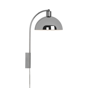 ELLEN Nordlux E14 40W kovová chrómová nástenná lampa small 0