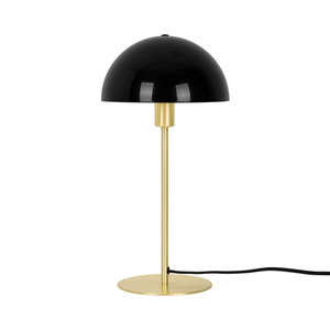 Stolná lampa Nordlux Ellen 20, mosadz s čiernym tienidlom, E14, výška 40 cm small 0