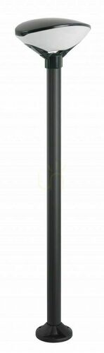 Vonkajšia stojacia lampa SU-MA TEO 1 čierna antracit 169 cm