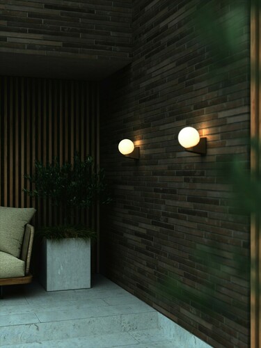 Skontrolujte HAYLEY Nordlux E27 25W kovová bronzová nástenná lampa