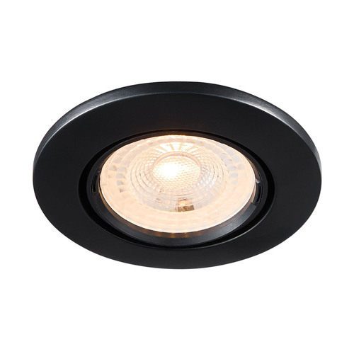 Skontrolujte Nordlux MIXIT zapustená montáž GU10 8W LED Plastová čierna