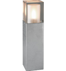 Arendal 1565 pozinkovaný stĺpik svetla 49cm E27 Norlys small 0