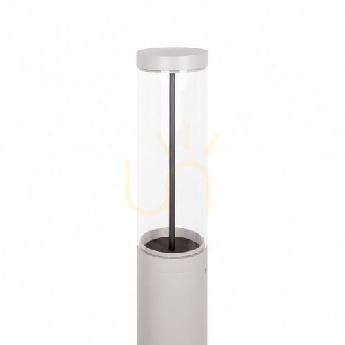 Skontrolujte Stĺpikové svietidlo NORLYS Egersund Park 6083AL svetlosivé RAL 9006 LED 105 cm
