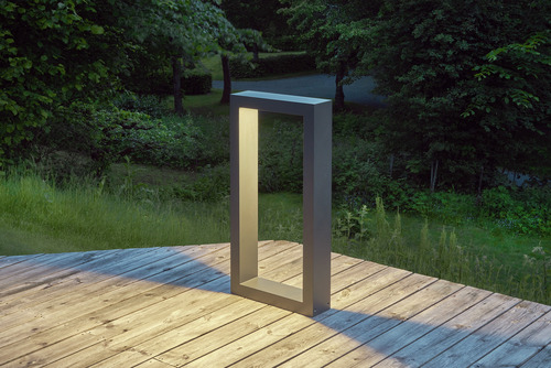 Skontrolujte Hellvik 2400 Light Post Black 9005 Norlys.