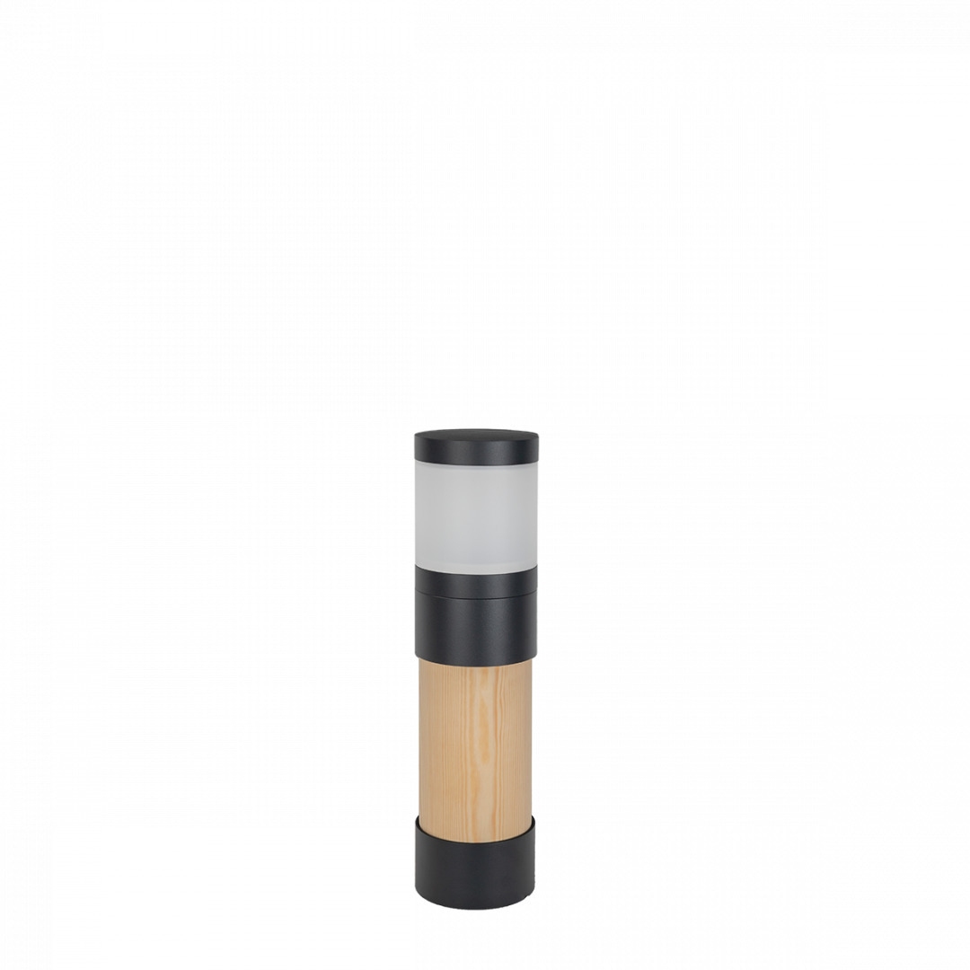 vyhliadka Lillesand Wood Lighting Post 2351 Graphite 7016 Norlys. Lillesand Wood Lighting Post 2351 Graphite 7016 Norlys.