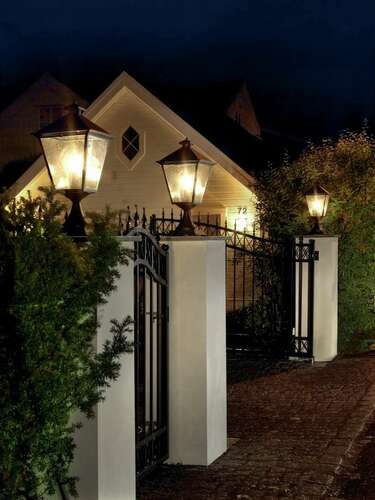 Skontrolujte Light Post London 494 White 9003 Norlys