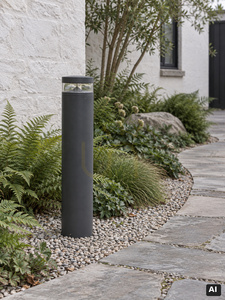 Osvetľovací stĺpik STAVANGER 5063 Norlys grafitový RAL 7016 LED 12,2 W 3000 K IP65 95 cm small 1