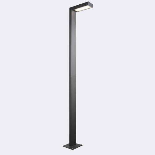 Skontrolujte Asker Pole Pro 5168 Black 9005 Záhradná lampa Norlys