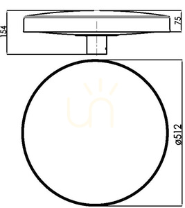 Stĺpové svietidlo LED Borg 6150AL na stĺp ø60 mm, 32 W, 3000 K, svetlosivé RAL 9006 – NORLYS small 1