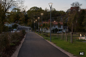 Parkové svietidlo na stĺp Norlys HAMMERFEST 6141 LED 32W 3000K IP65 grafitové RAL 7016 small 4